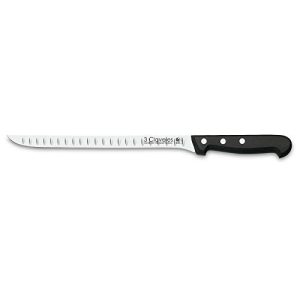 3 CLAVELES Cuchillo Jamonero Alveolado 24 cm (RIV001)