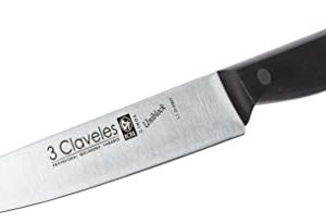 3 Claveles Uniblock - Cuchillo profesional para filetear pescado 17 cm